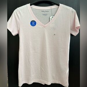 NWT Nautica Petal Pink Soft T-shirt